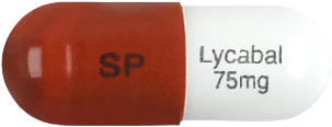 리카발캡슐 75mg 제품 사진