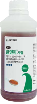 알엔이시럽_(85.8g/500mL) 제품 사진