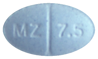 멀타핀정7.5mg 제품 사진