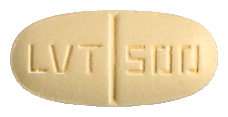 레비로틴정500mg 제품 사진
