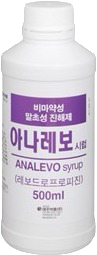아나레보시럽_(3g/500mL) 제품 사진