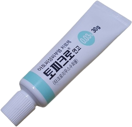 토피크로연고0.03%_(9.18mg/30g) 제품 사진