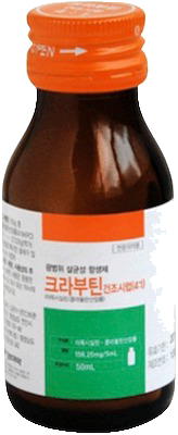 크라부틴건조시럽_(50mL) 제품 사진