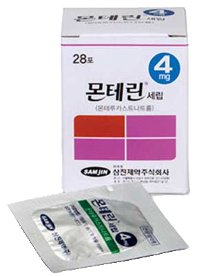 몬테린세립4mg_(4.16mg/1포) 제품 사진