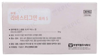 부광리바스티그민패취5 제품 사진