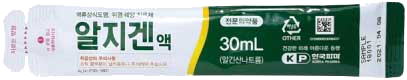 알지겐액_(1.5g/30mL/포) 제품 사진