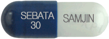 세바타캡슐30mg 제품 사진
