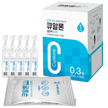 큐알론점안액0.3%_(1.05mg/0.35mL) 제품 사진