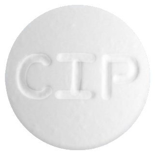 싸이프로신정250mg 제품 사진