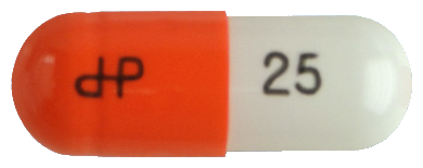 아세렌캡슐25mg 제품 사진