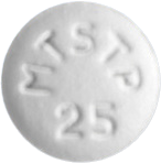 토파원정25mg 제품 사진