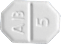 유니베실정5mg 제품 사진