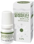 알레파타딘점안액0.2%_(6.66mg/3mL) 제품 사진