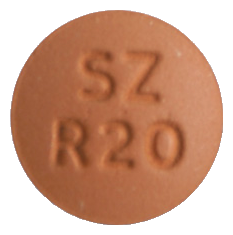 로수코정20mg 제품 사진