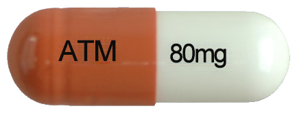 아토목신캡슐80mg 제품 사진