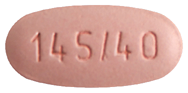 콜립정145/40mg 제품 사진