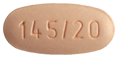 콜립정145/20mg 제품 사진