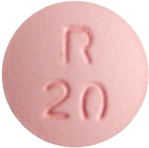 올스타틴정20mg 제품 사진