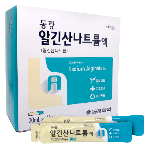 동광알긴산나트륨액_(1g/20mL) 제품 사진