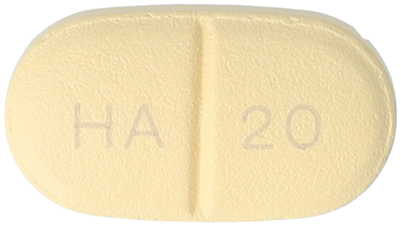 포드림정20mg 제품 사진