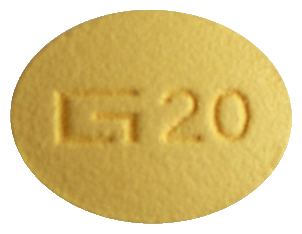 세니트엔정20mg 제품 사진