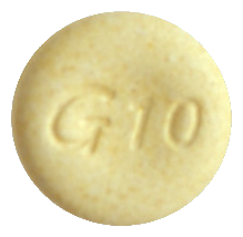 구구츄정10mg 제품 사진
