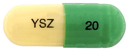 유스메졸캡슐20mg 제품 사진