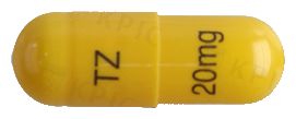 테모람캡슐20mg 제품 사진