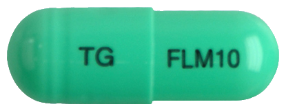 플루민캡슐10mg 제품 사진