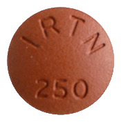 이레티닙정250mg 제품 사진