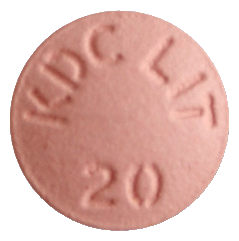 리포스토정20mg 제품 사진