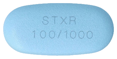 시타폴민엑스알서방정100/1000mg 제품 사진