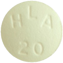 아토르빈정20mg 제품 사진