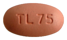 트리레보정75/18.75/200mg 제품 사진