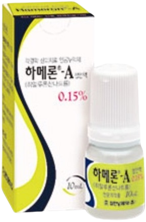 하메론에이점안액0.15%_(15mg/10mL) 제품 사진
