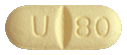 유소릭정80mg 제품 사진