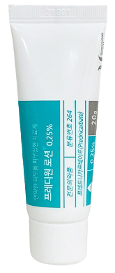 프레디원로션0.25%_(50mg/20g) 제품 사진