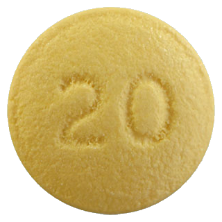 라비파정20mg 제품 사진
