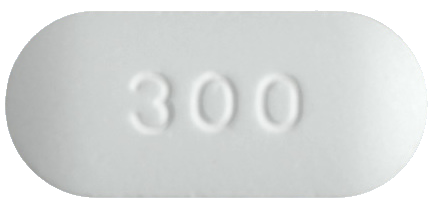 큐로켈서방정300mg 제품 사진