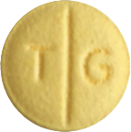 토핀스정25mg 제품 사진