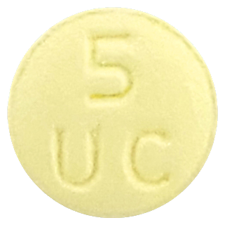 크레토정5mg 제품 사진