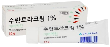 수란트라크림1%15g 제품 사진