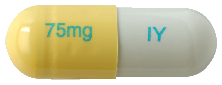 플루렉스캡슐75mg 제품 사진