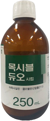 목시블듀오시럽_(250mL) 제품 사진