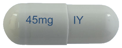 플루렉스캡슐45mg 제품 사진