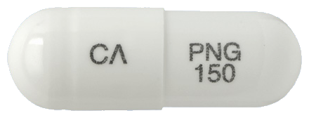 프레라캡슐150mg 제품 사진