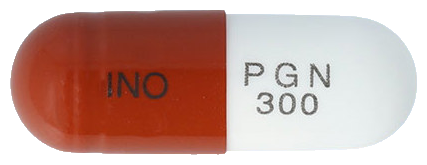 카발린캡슐300mg 제품 사진