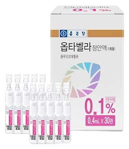옵타벨라점안액(1회용)_(0.4mg/0.4mL) 제품 사진