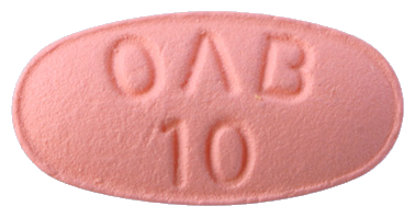 오아비정10mg 제품 사진
