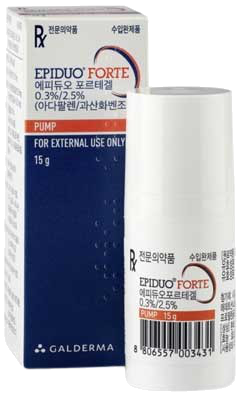 에피듀오포르테겔0.3%/2.5%_(15g) 제품 사진